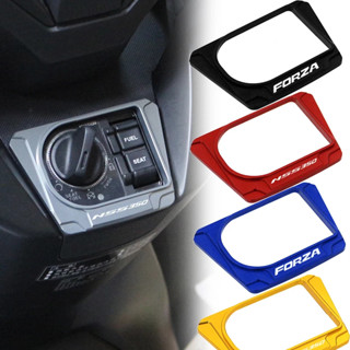 ฝาครอบสวิทกุญแจ FOR  Honda FORZA300 CNC  ฝาครอบสวิตซ์ล็อคประ…