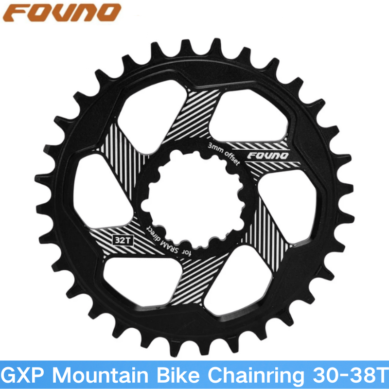 จักรยานเสือภูเขา FOVNO GXP ลิงค์ไม่พลาด! 30t-36t อัตราส่วนฟันที่อุดมไปด้วย เหมาะสําหรับ XX1 Sram X1 X1 GX XO X9 ชุดข้อเหวี่ยง ทนทาน ให้คุณขี่ได้มีประสิทธิภาพมากขึ้น