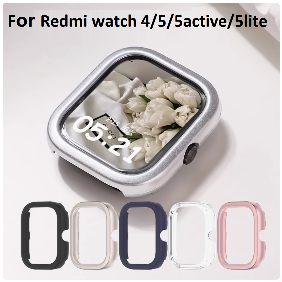 Hard Frame Shell Compatible For Redmi watch 6 เคส Redmi Watch 5 Case PC Hard เคส Redmi watch 4 Case Hollow Smartwatch เคส Redmi Watch 5 Ative Case Frame Bumper เคส Redmi Watch 5 lite Case Protective Cover Redmi Watch 5 เคส Redmi watch 6 Case