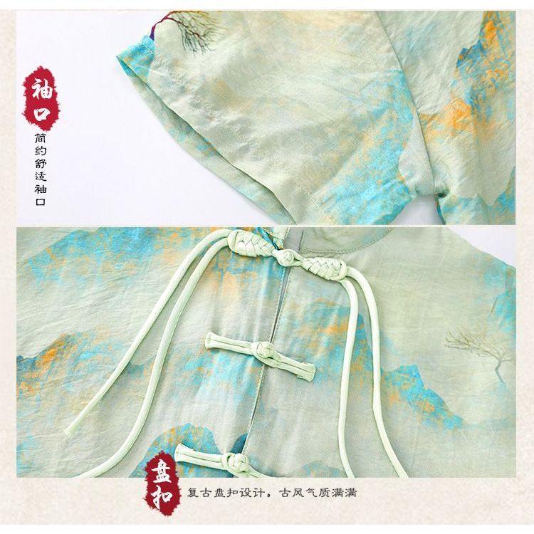 เด็กชายฮันเสื้อผ้าสูทเด็กชายรสสูทสไตล์จีนชุดสองชิ้นเด็กบางสไตล์ - รูปที่ 5