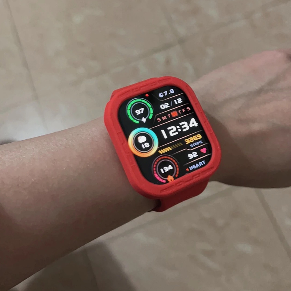 สายซิลิโคนพร้อมฝาครอบเคสอุปกรณ์เสริมสร้อยข้อมือสําหรับ Redmi Watch 5 / Redmi Watch 4 ราคา ถูกที่สุด ดีลบีเคเค แกลเลอรีภาพที่ 7