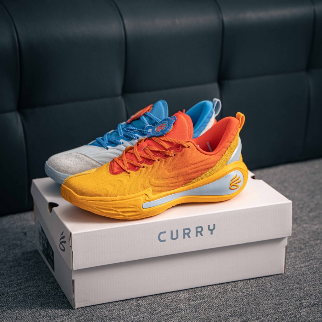Armour Curry Flow 12 Ander UA Courry 12th Generation Low Cut6006146- 453 รองเท้าผู้ชายรองเท้าบาสเก็ต