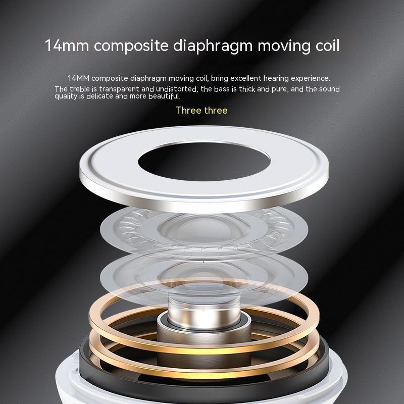 Newmsnr 9D Super Bass หูฟังหูฟังชนิดใส่ในหู TYPE-C ไมโครโฟนในตัว DJ หูฟังลดเสียงรบกวนชุดหูฟังสําหรับเล่นเกมหูฟังกันน้ํา Sweatproof