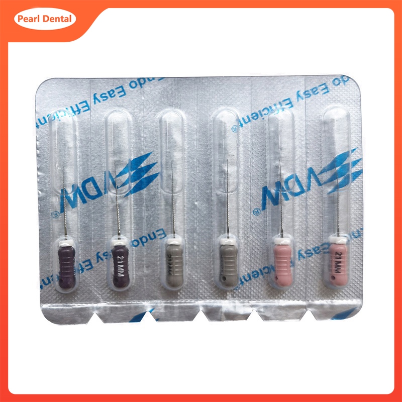 Endo Easy ที่มีประสิทธิภาพ VDW แฟ้มทันตกรรมปลอดเชื้อ VDW STERILE C PILOT ไฟล์สแตนเลส VDW C 25 มม.