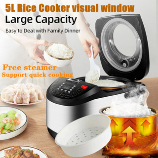 Rice cooker 1.8L 10CUPS Non stick Aluminum pot Multifunctional rice cooker 6L Anti-rust Spot goods