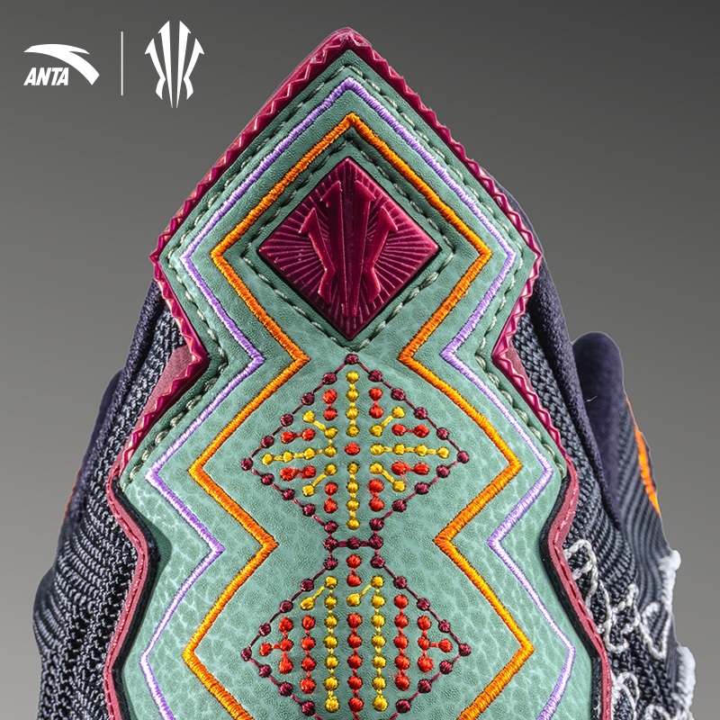 Anta Official Men KAI 2 SOLAR RETURN Kyrie Irving รองเท้าบาสเก็ตบอล 1125B1110S - รูปที่ 3