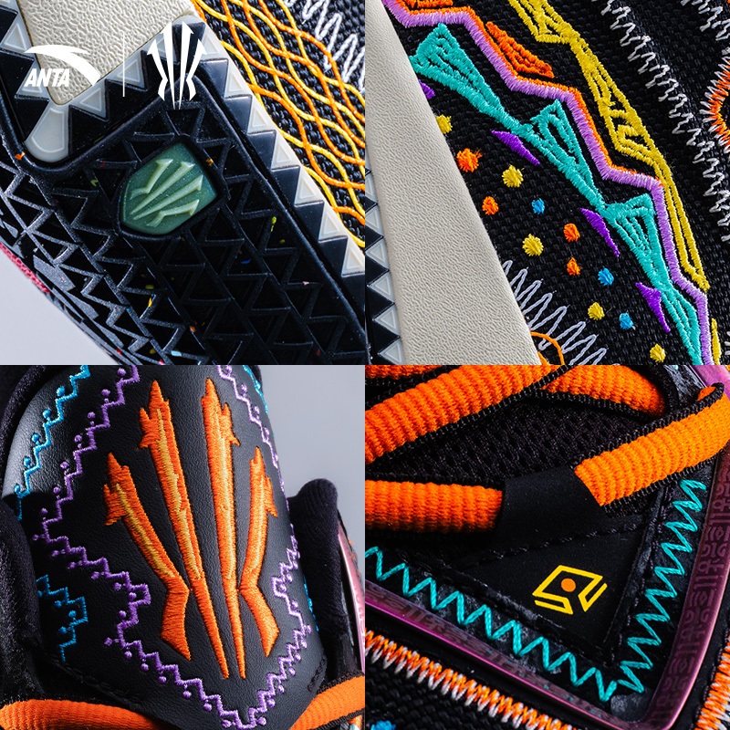 Anta Official Men KAI 2 SOLAR RETURN Kyrie Irving รองเท้าบาสเก็ตบอล 1125B1110S - รูปที่ 4