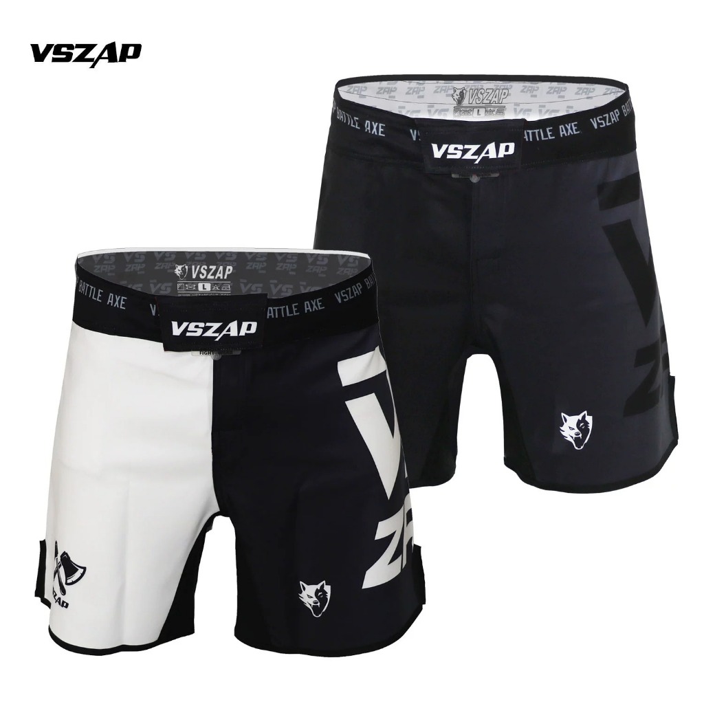 VSZAP Tomahawk Sports Fighting Fighting Sports Standing Fighting MMA Training Shorts มวยไทย