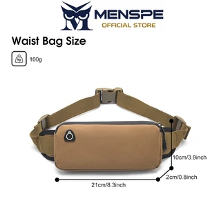 Menspe Unisex กีฬาแฟชั่นเอวกระเป๋าโทรศัพท์กระเป๋ากันน้ํา Oxford Running Bum กระเป๋าแบบพกพา Gym Cross-body สําหรับวิ่งขี่จักรยานเดินป่า