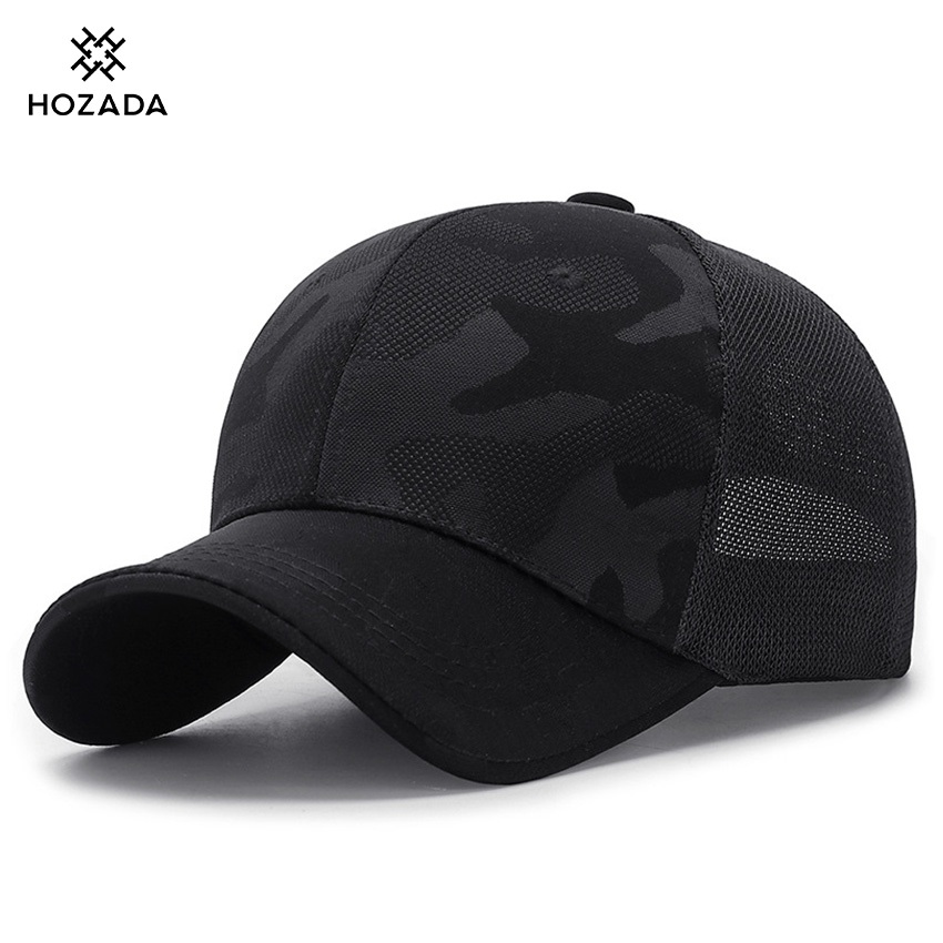 Hozada Mens เบสบอลหมวกกลางแจ้ง Sun หมวก Breathable เบสบอลหมวกแฟชั่น Sun Protection หมวก