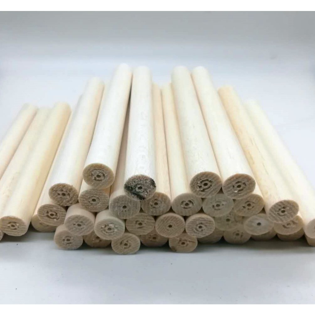 ทุ่นไม้เฟอร์สีธรรมชาติ 12 ซม. บาร์เรล ผ่านรู 1.0 มม. สําหรับลอยน้ํา DIY ไฮเอนด์