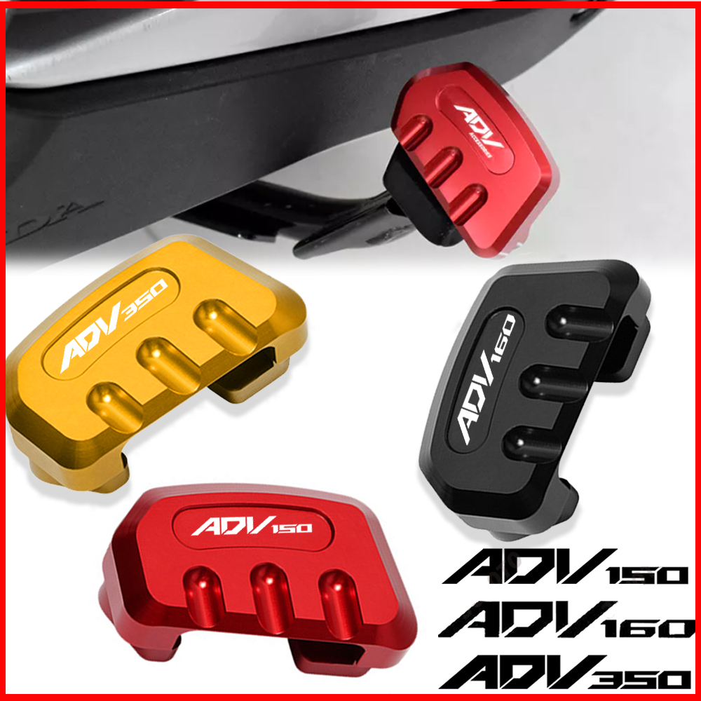 ADV160 ADV150 ADV350 ADV 160 2013 - 2025 ดัดแปลง Double Center รองเท้ารถจักรยานยนต์ขาตั้งหลักแบนเท้า