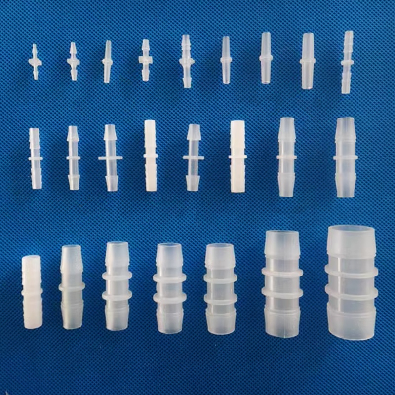 1.6mm-15.8mm Plastic Straight Connectors Garden Watering Hose Fittings