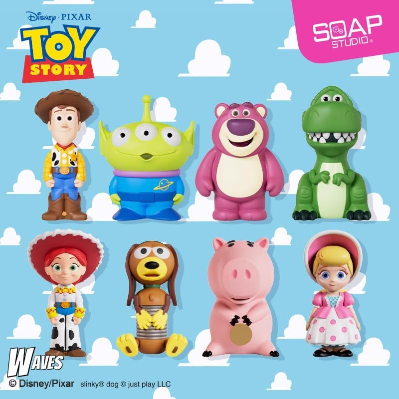 Soap STUDIO Disney Pixar Toy Story Vin-Blop Series Figure Blind Box Toy Collection