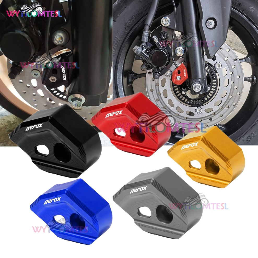 สําหรับ YAMAHA AEROX AEROX V2 V1 AEROX155 2013-2024 อุปกรณ์เสริมล้อหน้าเซ็นเซอร์ ABS ป้องกันหมวก Guard Protector