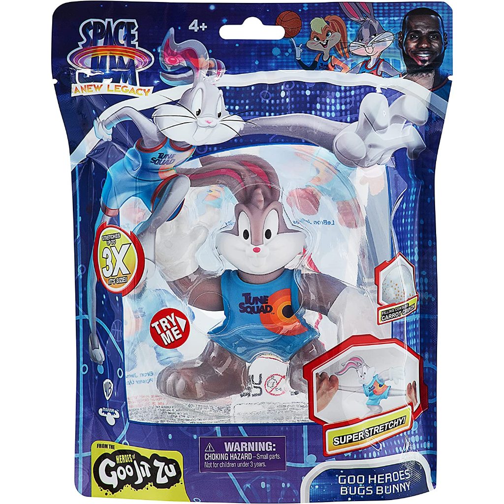 Moose Toys Heroes of Goo JIT Zu – Space Jam: A New Legacy - 5" Stretched Goo Filled Action Figure - 