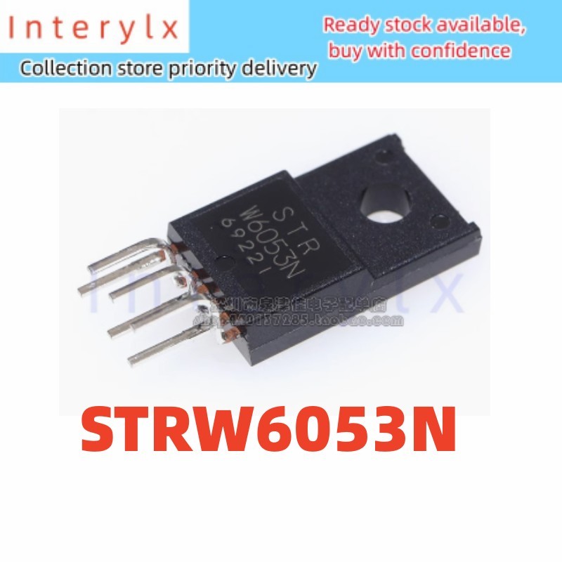 2 ชิ้น/ล็อตยี่ห้อใหม่ Original STRW6053N STR-W6053S STR-W6053N W6053N STRW6053 ชิปไฟ LCD โมดูล