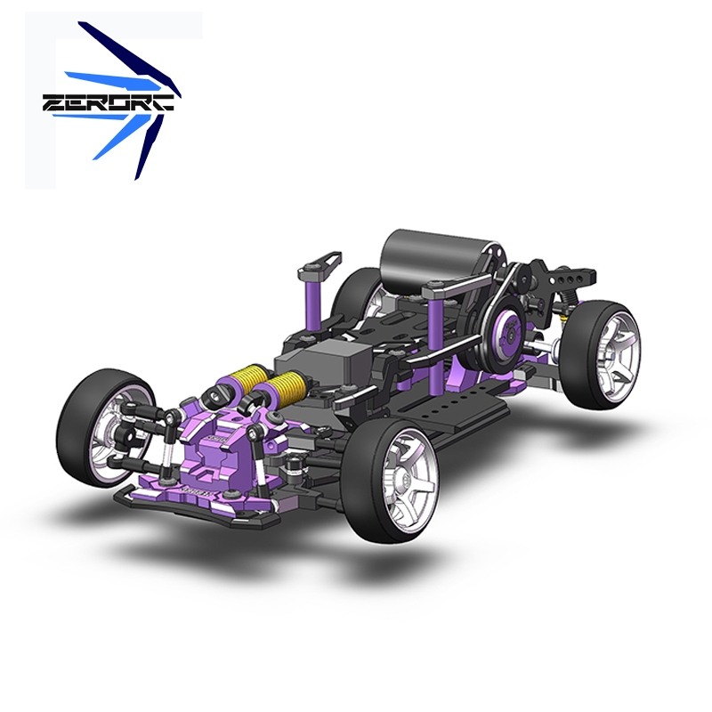 Zerorc 1/24 RW00SR Professional RC RWD Electric Drift Frame KIT Version Frame