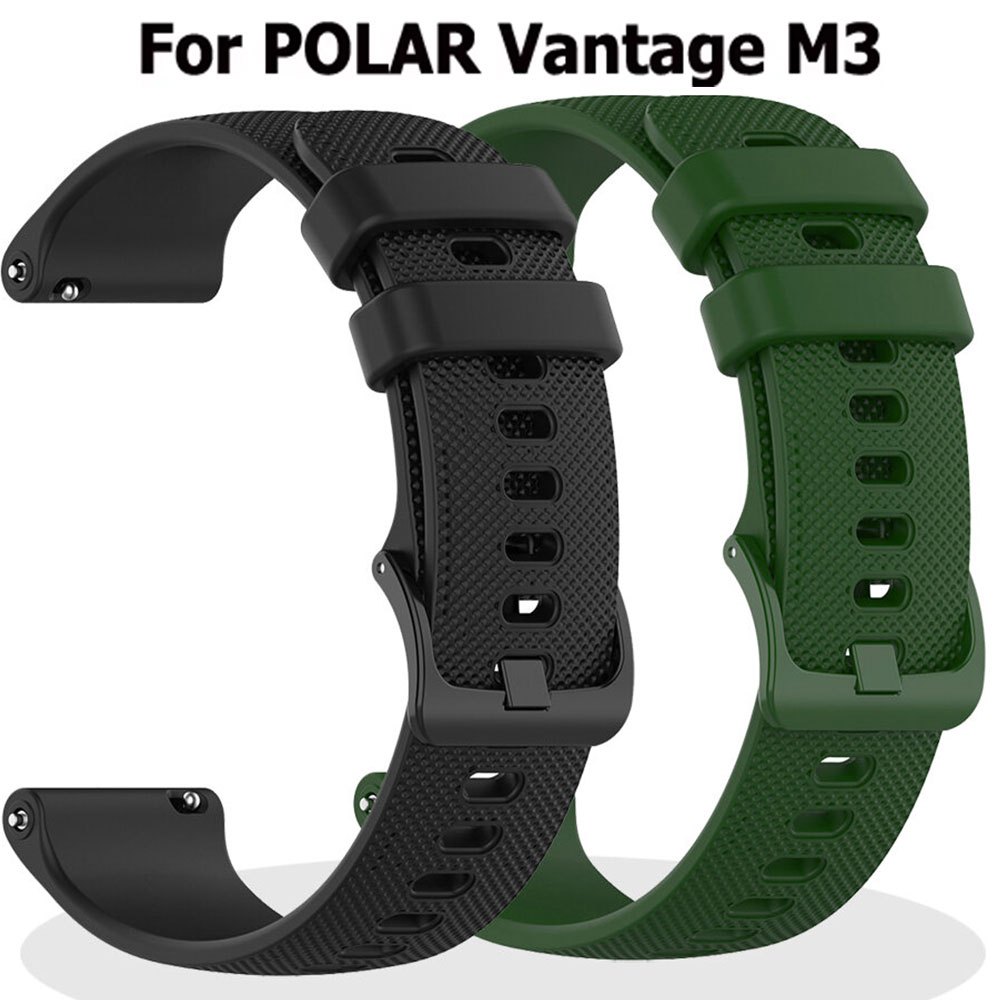 20 มม.22 มม.สายนาฬิกาซิลิโคนสําหรับ Polar Vantage M3 M2 M V3 เปลี่ยนสายรัดข้อมืออุปกรณ์เสริมสําหรับ Polar Grit X / X2 Pro Ignite 3 2 Pacer Unite Band