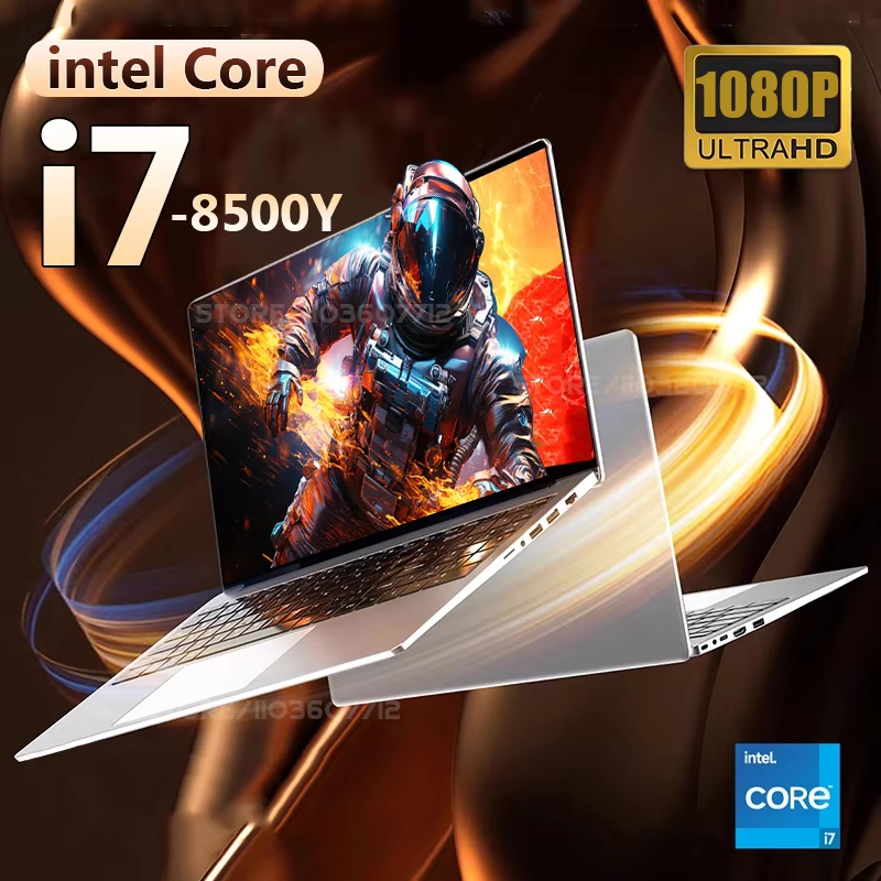 [2025 ยี่ห้อใหม่] รับประกัน 3 ปีใหม่ 14.1 "คอมพิวเตอร์แล็ปท็อปแบบพกพา Intel Core i7 7500U Dual Core 