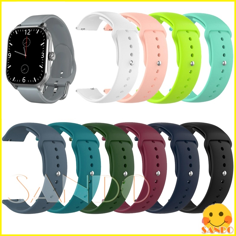 สาย H9 Pro Max Smart Watch สายซิลิโคนอ่อนนุ่ม H9 Max smartwatch เปลี่ยนสายรัดข้อมืออุปกรณ์เสริมสายรั