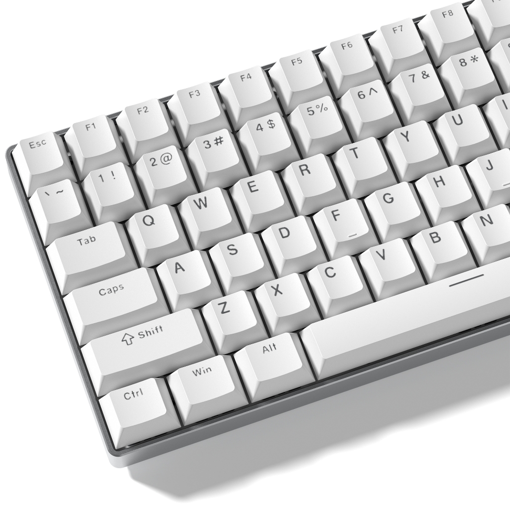 Womier Cherry Profile Key Caps Shine ผ่าน PBT Custom Doubleshot Caps ชุดสําหรับ Cherry Gateron MX Sw