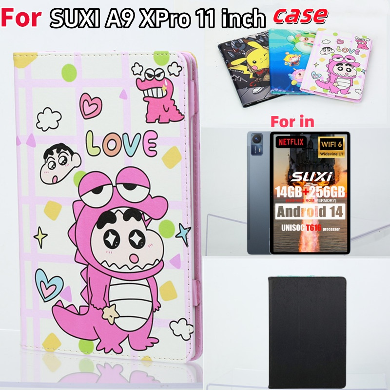 กรณีสําหรับ SUXI A9 XPro 11 นิ้วแท็บเล็ต Android 14 HiPad 11 Pro ทินเนอร์ PU หนังแม่เหล็ก Flip Stand