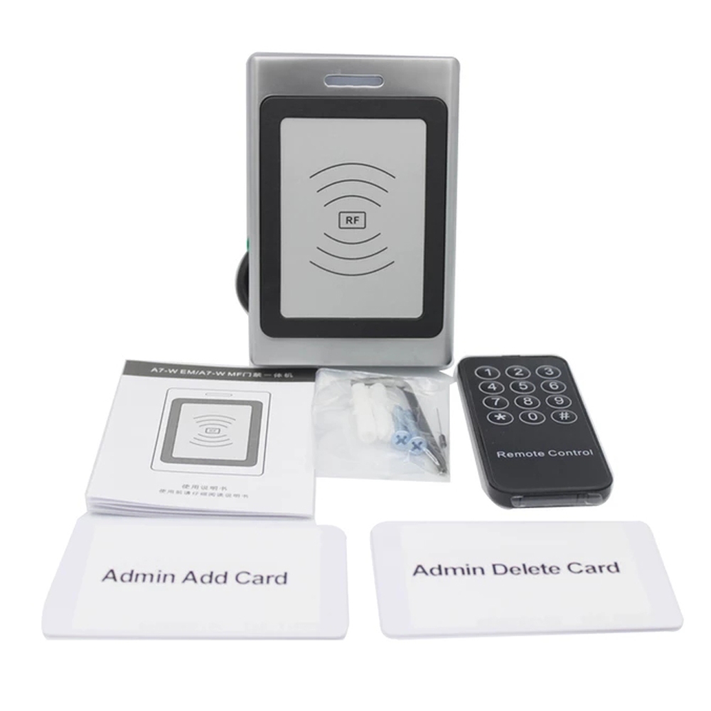 RFID Reader Access Control Card Reader เครื่อง RFID Proximity Entry เปิดประตู IP67 กันน้ํา 10000 ผู้