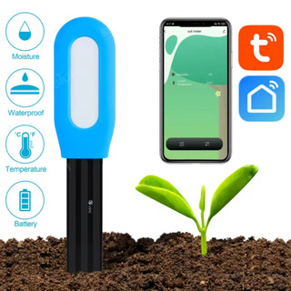 Tuya สมาร์ทบลูทูธเครื่องทดสอบดินอุณหภูมิและความชื้นเครื่อง Thermo Hygrometer Garden Automation เครื่องตรวจจับชลประทาน