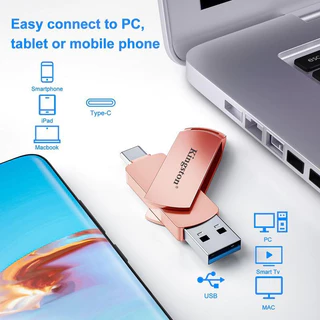 Original 1TB 2TB USB 3.0 ไดรฟ์ปากกา USB Stick Key USB แฟลชไดรฟ์โลหะ TYPE-C ใช้งานร่วมกับ i/Ph/one 15 คอมพิวเตอร์ Digital Otg เก็บคอมพิวเตอร์ Digital sd card
