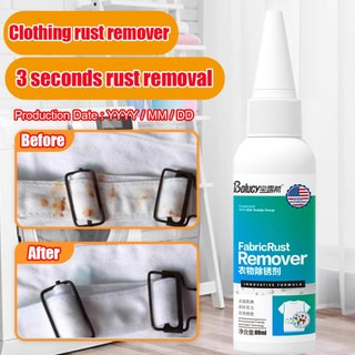 Fabric Rust Stain Remover Clothes  Rust Remover For Clothes Cleaner Clothing Cleansing Rust Remover