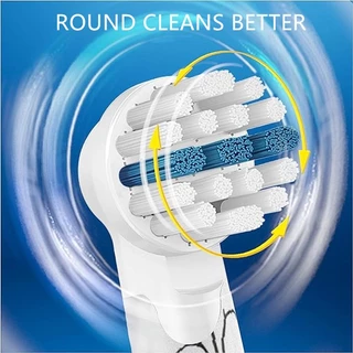 สําหรับ Braun Oral B EB10 หัวแปรงเปลี่ยนแปรงสีฟันไฟฟ้าเด็กการ์ตูน (1 กล่อง 4 ชิ้น)