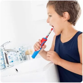 สําหรับ Braun Oral B EB10 หัวแปรงเปลี่ยนแปรงสีฟันไฟฟ้าเด็กการ์ตูน (1 กล่อง 4 ชิ้น)