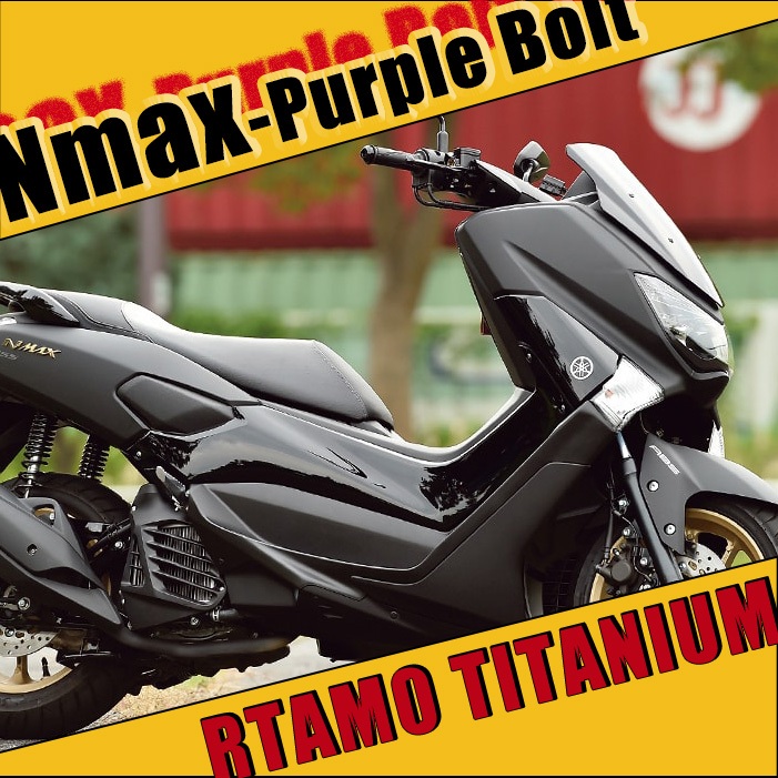 RTAMO ไทเทเนียม Gr5 Nmax Full Set น๊อตทั้งตัว Nmax155 Swingarm Nut สลักเกลียวท่อ