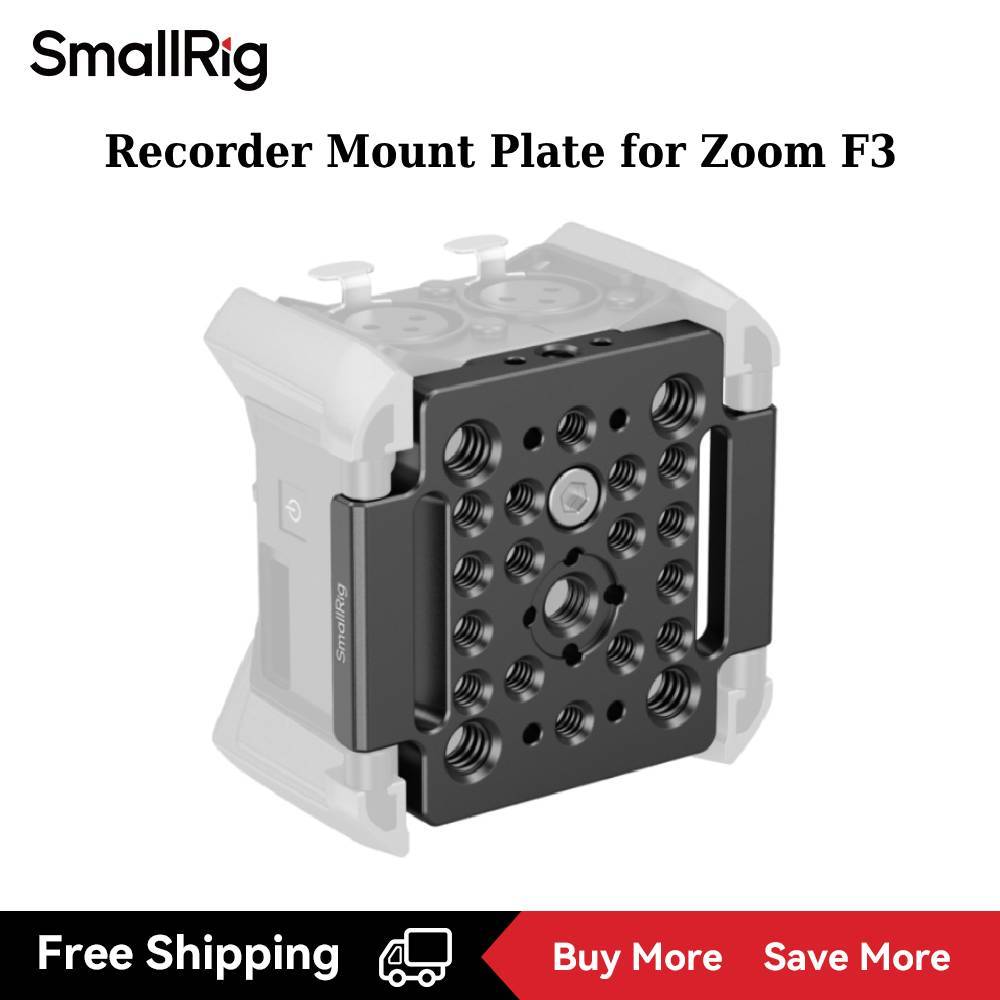 Smallrig Recorder Mount Plate สําหรับ Zoom F3 MD4883