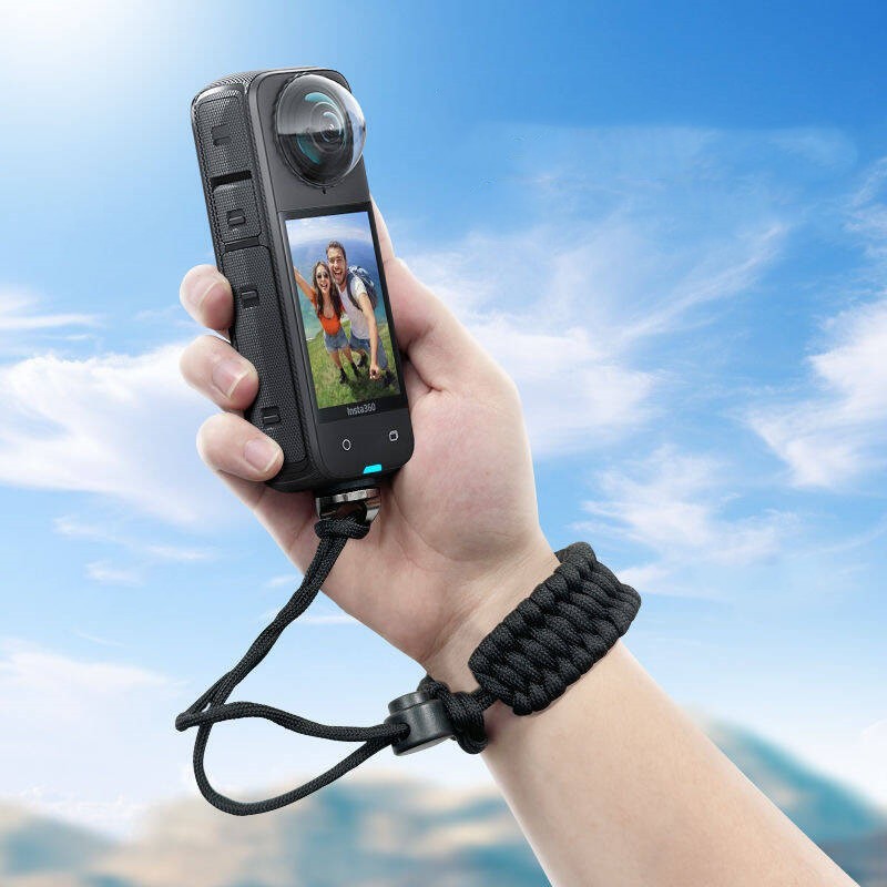ปรับไนล่อนกล้องสายคล้องมือทนทานสายรัดข้อมือสําหรับ โกโปร อินสตาแกรม360 การกระทํา กล้อง