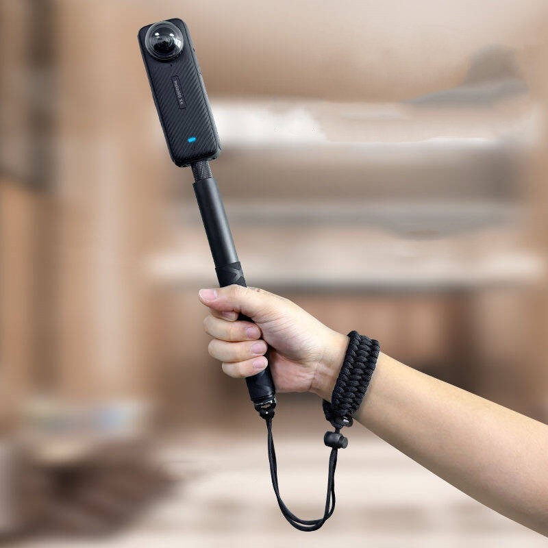 ปรับไนล่อนกล้องสายคล้องมือทนทานสายรัดข้อมือสําหรับ โกโปร อินสตาแกรม360 การกระทํา กล้อง