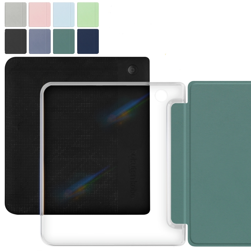 อะคริลิคสมาร์ทสําหรับ Kobo Libra สีโปร่งใสสําหรับ Libra 2 Magnetic Soft Case พร้อม Auto Sleep/wake up ราคา ถูกที่สุด ดีลบีเคเค รูปภาพหลัก
