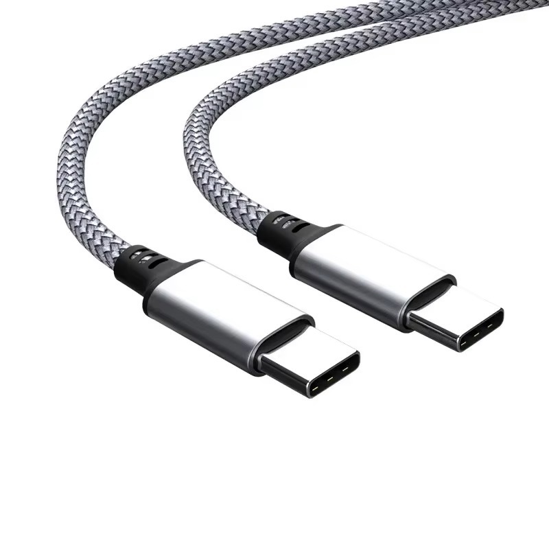 60W Usb C ถึงสายเคเบิล Pd 3A Type-C ชาร์จเร็ว 480Mbps ข้อมูลความเร็วสูงสําหรับ Android
