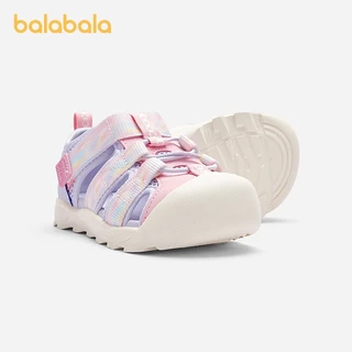 Balabala รองเท้าแตะกีฬาเด็ก ใส่ได้ทั้งเด็กผู้ชายและผู้หญิง แห้งไว กันลื่น น้ำหนักเบา ระบายอากาศ ใส่สบาย เหมาะสำหรับกลางแจ้งและชายหาด รุ่นฮิตขายดี 2026