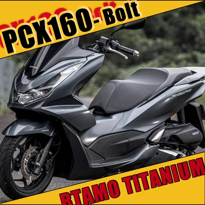 RTAMO ไทเทเนียม Gr5 PCX160 ดิสก์หน้า น็อตล้อหน้า Honda PCX150 น็อตสวิงอาร์ม น็อตหลัง
