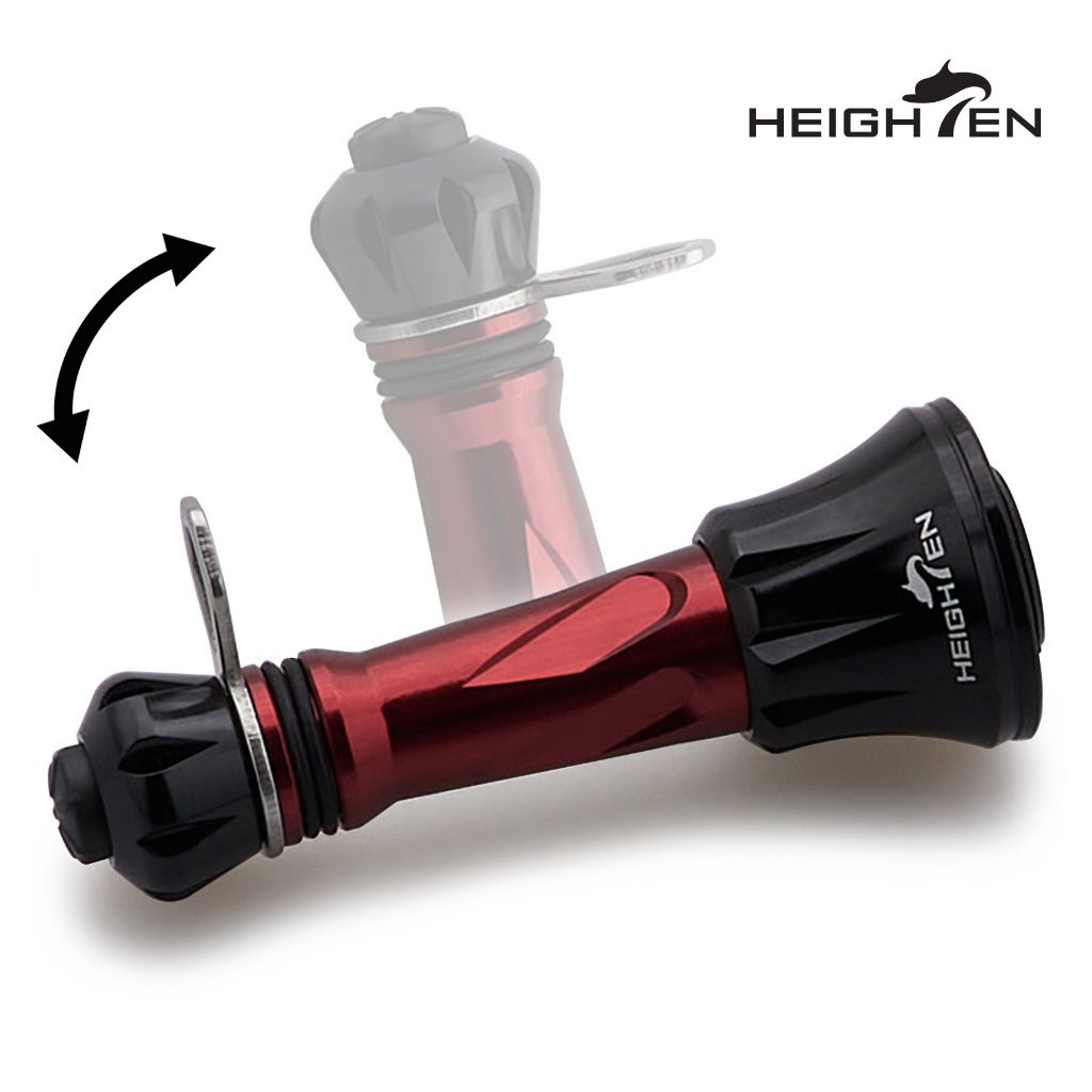 HEIGHTEN 50mm ขาตั้งรอกแบบพับได้สําหรับ  for Shimano Stradic, Vanford Daiwa Fuego Caldia ขนาด 2500-5000 รอกสปินนิ่ง