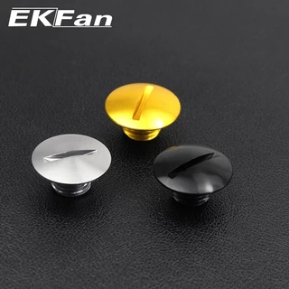 Ekfan 1 ชิ้นรอกตกปลาส่วนประกอบฝาโลหะ DIY Spinning Baitcasting อะไหล่รอกตกปลา