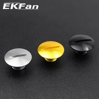Ekfan 1 ชิ้นรอกตกปลาส่วนประกอบฝาโลหะ DIY Spinning Baitcasting อะไหล่รอกตกปลา