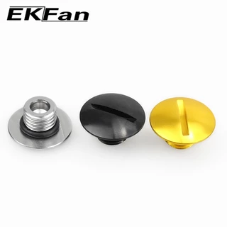 Ekfan 1 ชิ้นรอกตกปลาส่วนประกอบฝาโลหะ DIY Spinning Baitcasting อะไหล่รอกตกปลา