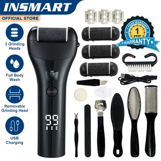 INSMART เครื่องขัดเท้า ไฟฟ้าขัดส้นเท้า เครื่องดูแลเท้า เครื่องขัดผิวที่มีประสิทธิภาพ