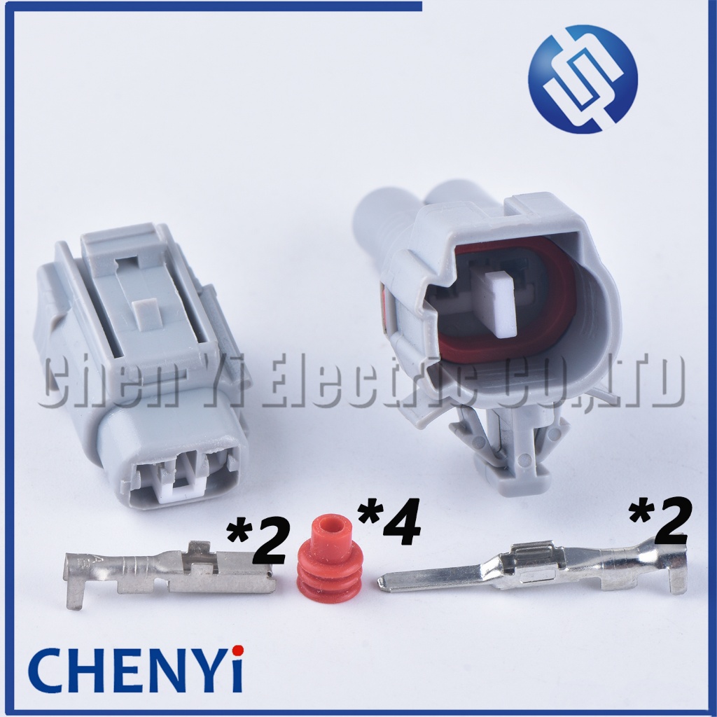 2 ขาชายหรือหญิง ABS Sensor connector ปลั๊กไฟตัดหมอก ปลั๊กไฟท้ายไฟเลี้ยว 6189-0176 6188-0098 สําหรับ Toyota Nissan Honda