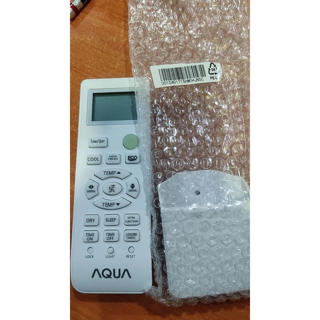 0010401715Hc Haier Air Conditioner Remote Control V9014557 Air Conditioner Bracket Environmental Protection Remote Control เครื่องปรับอากาศ Haier รุ่น lra15 Hsu series ปุ่มสีส้ม