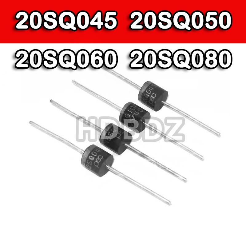 5~10PCS 20SQ045  20SQ050  20SQ060 20SQ080 20A 45V  50V 60V 80V Shoteki ไดโอด IC