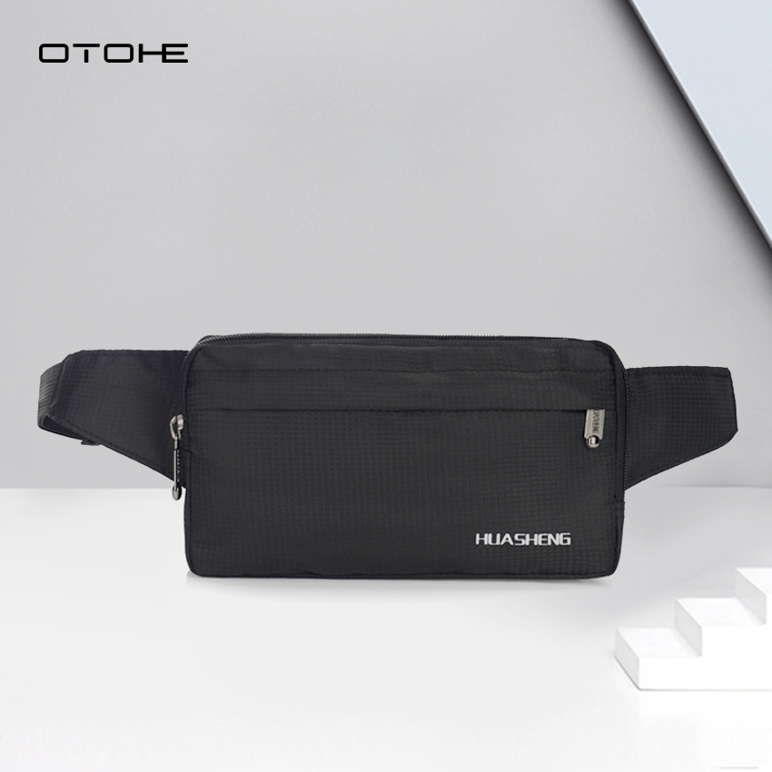 OTOHE กีฬาเอวกระเป๋า Pouches ปรับกระเป๋าวิ่งเข็มขัด Jogging Fanny Pack สําหรับออกกําลังกายกีฬากลางแจ้ง